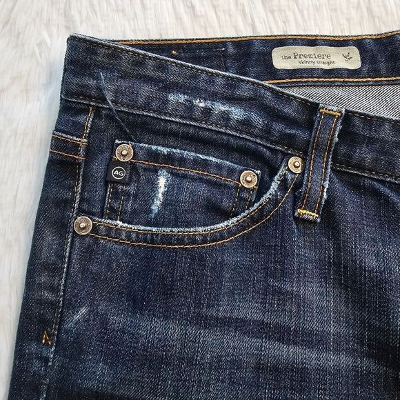 AG Adriano Goldschmied The Premiere Skinny straight 31R - Picture 6 of 15